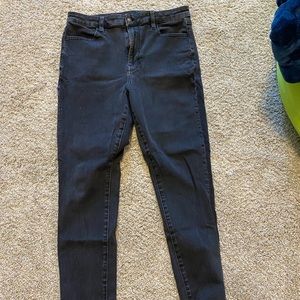 american eagle women’s size 14 black jeans